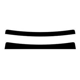 Trueline Automotive Precut Sun Visor Window Tint Film Compatible with Honda Element 2003-2011 - Customizable Sun Visor - Sunshade for Car Windshield - Sun Visor for Car Windows - Tint Kit