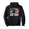 GSP Dad German Shorthaired Pointer USA Pride Pullover Hoodie