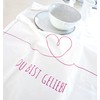 Tea Towel Set "Du bist geliebt" (German Language)
