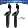 Anndason 2 Pcs Kayak Deck Plastic Flush Mount Fishing Boat