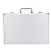 DAUERHAFT Watch Storage Box, 24 Grids Aluminum Alloy Suitcase Watch