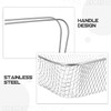 MAGICLULU Stainless Steel Square Air Fryer Basket Replacement Metal Mesh