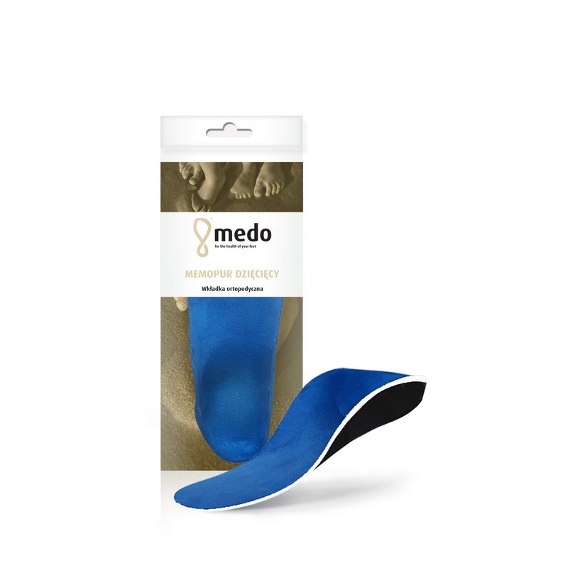 Premium Orthotics for Children with Planovalgus Feet Medo Memopur Children