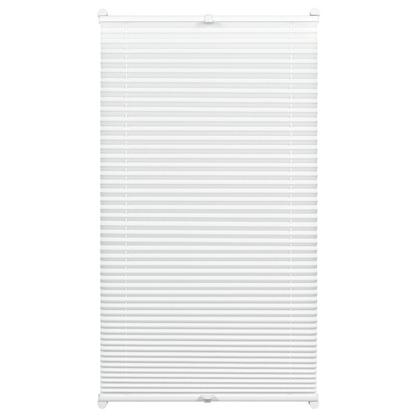 Gardina pleated blind for clamping, opaque folding blind, all mounting parts included., 90 x 210 cm