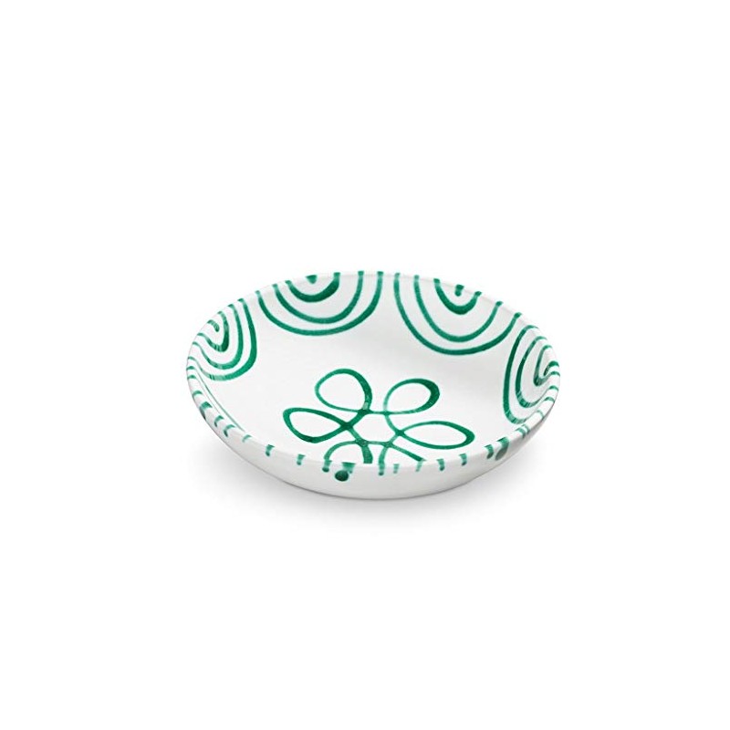 Gmundner 0100 SASA17 Salad Bowl Green-Flamed 17 cm