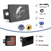 KFTROCKS Hitch Receiver Cover 2 inch Metal, Honey Badger Design,