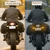 4 Pcs Motorcycle Turn Signals LED Mini Indicators Universal 12V