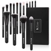 DUcare Brochas de maquillaje profesionales 15pcs Brochas para maquillaje set