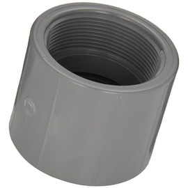 Spears 830-C Series CPVC Pipe Fitting, Coupling, Schedule 80, 3/4" NPT Female