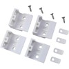 OZXNO 4 Pcs Venetian Blinds Bracket Headrail Support Bracket Clip