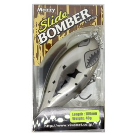 Cormoran DEATH #230N Maggie Slide Bomber Vibrating Lure, 3.9 inches (100 mm), 1.4 oz (40 g)