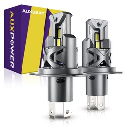 Auxbeam 2025 H4 Fog Lights, 110W 700% Brighter H4 Powersport Light for Off-Road Use or Fog Light