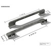 monti hardware | 1 Pack Antique Silver 6.3 Inch Hole