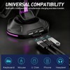 Oritikur RGB Headset Stand with 9 Light Modes and 2