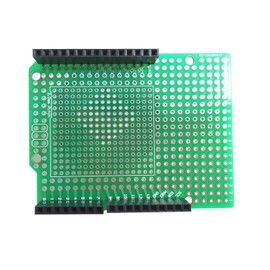 DollaTek Prototype PCB for ArduinoUNO R3 Shield Board DIY, Combo 2mm + 2.54mm Pitch