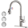 CREA Kitchen Faucet,Kitchen Faucet with Pull Down Sprayer,RV Kitchen Sink