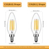 Brtstiun Dimmable E12 LED Bulb Candelabra Bulbs 40Watt Equivalent, 2700K
