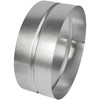 Vent Systems 10'' Inch Galvanized Steel Duct Connector - Round