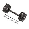 TERF® 150mm Heavy Duty Antique Black Cabin Door Hook and