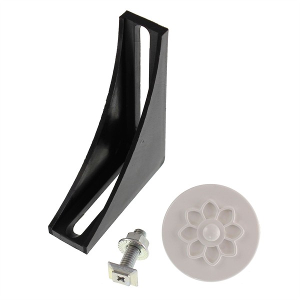 Ultraframe Internal Radius End Fixing Kit - White