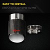 Carbon Fiber Dual Exhaust Pipe Tail Muffler Tip Exhaust Tip