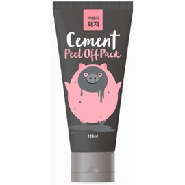 Mefactory Cement Peel Off Mask 4.05 Fl. Oz - improves uneven skin tone, and minimizes pores, Korean Skincare
