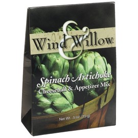Wind and Willow Spinach Artichoke Cheeseball Mix (Pack of 6)