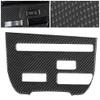 Console Trim Sticker Carbon Fiber CD Player Interior Accessories Fit
