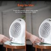 Warmlite Thermo Fan Heater with 2 Heat Settings and Overheat