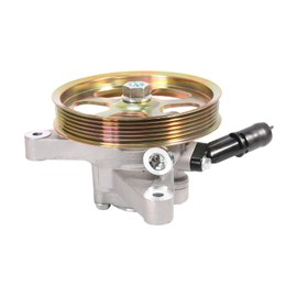 Power Steering Pump with Pulley, for Honda Pilot 3.5L 2005-2008, for Honda Odyssey 3.5L 2005-2010, for Acura MDX 3.5L 2003-2006, for Acura MDX 3.7L 2007-2013, Replace# 21-5442, 56110-PVJ-A01
