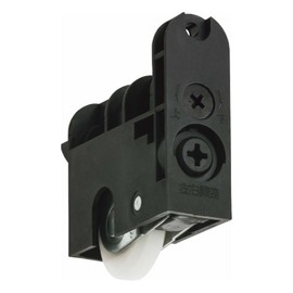 Eidai EIDAI TDB-S10B Two-Dimensional Adjustable Door Wheel, Black, Up/Down & Right Adjustable Function, Resin