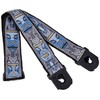 D'Addario Leather Locking Guitar Strap, Tiki