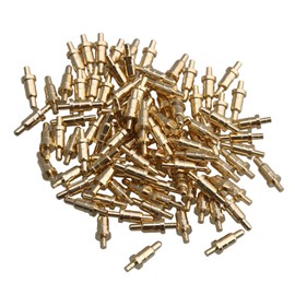 Golden Plating Copper Spring Pogo Pins Probes Replacement for POGOPIN Pack of 100