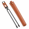 SHINE TRIP Carbon Steel Barbecue Fire Tongs, Lightweight Portable Anti-Scalding