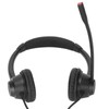 RJ9 Phone Headset Built in HD Microphone Binaural Office Headset