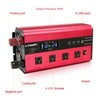 LVYUAN Power Inverter with 4 AC Outlets, LCD Display, Wireless