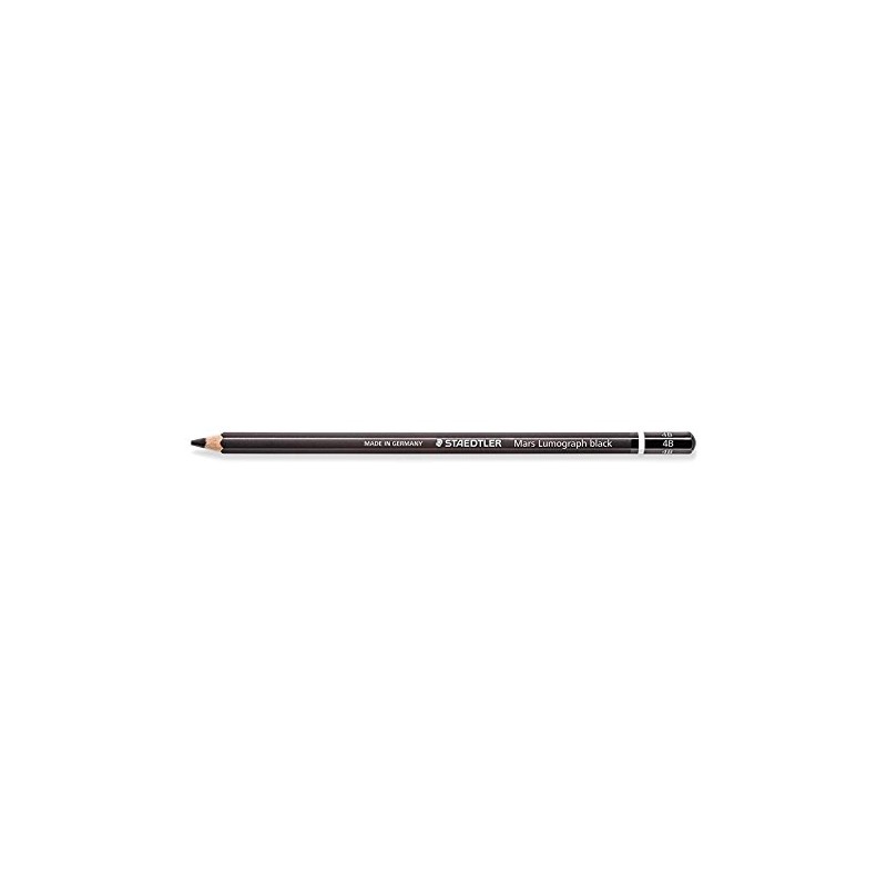 STAEDTLER Mars Lumograph Black 100B Large 3.6mm 4B Pencils (Pack