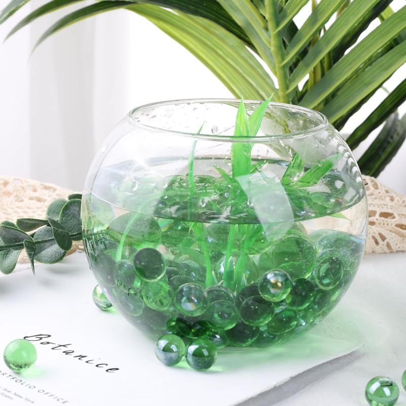 DomeStar 1LB Glass Marbles, Marbles Bulk 0.63 Inch Vase Fillers