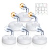 HFCDL Battery Operated Spotlight Indoor with Remote Warm/Neutral/Cool White 3-Mode