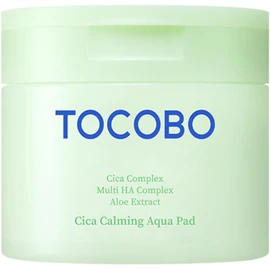 TOCOBO Almohadilla Calmante de Agua Cica con Complejo Múltiple de Ácido Hialurónico y Extracto de Aloe, Efecto Refrescante y Humectante