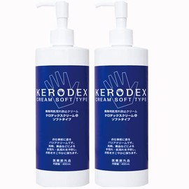 (13.5 fl oz (400 ml) x 2 Bottles: Commercial Rough Prevention Cream Kerodex Cream S, Soft Type, 13.5 fl oz (400 ml) x 2 Bottles (4958089000205-2)