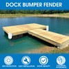 JYINCPED Corner Dock Bumper Fender,Boat Dock Bumpers Corner Fenders,Marine Grade