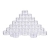 BENECREAT 30 Pcs 15ml Transparent Storage Box Cosmetic Divider Accessory