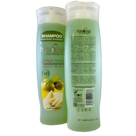 Mayoliva 4in1 Hair Repair Combo Set - Shampoo 11 oz, Leave-In 4.2 oz, Treatment 8.5 oz, Shine Drops 2 oz - Olive Oil & Mayonnaise Protein System - Deep Moisture, Anti-Frizz, Shine & Repair