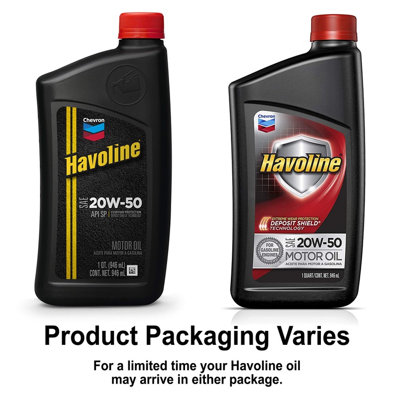 HAVOLINE (223397481-12PK 20W-50 Motor Oil - 1 qt. (Pack of