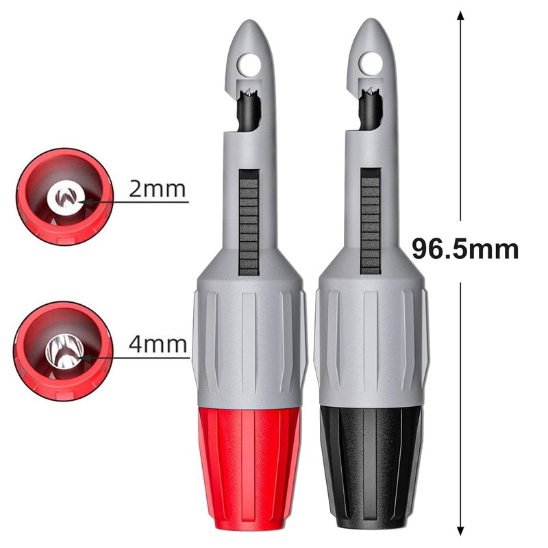2pcs Wire Piercing Probe Kit, Insulation Puncture Wire Probe Piercing