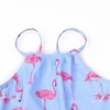 QPANCY Traje de baño de 2 piezas para niñas con