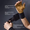 Weight Lifting Gloves - Fingerless Weightlifting Gloves with Wrist Wrap