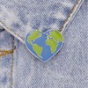 Earth World Love Heart Eco Climate Change Peace Recycle Ocean