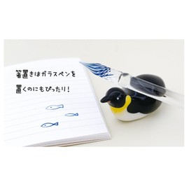 Deco Corporation MG-29441 Marin Chopsticks Rest, Koutei Penguin, Approx. 1.1 x 2.4 x 1.1 inches (27 x 62 x 27 mm)